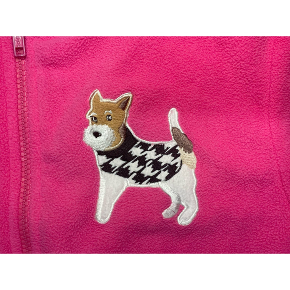 Nick & Nora Adult‎ Small Puppy Dog Foot PJs One Piece Footie Pajamas Pink Fleece - Picture 4 of 7